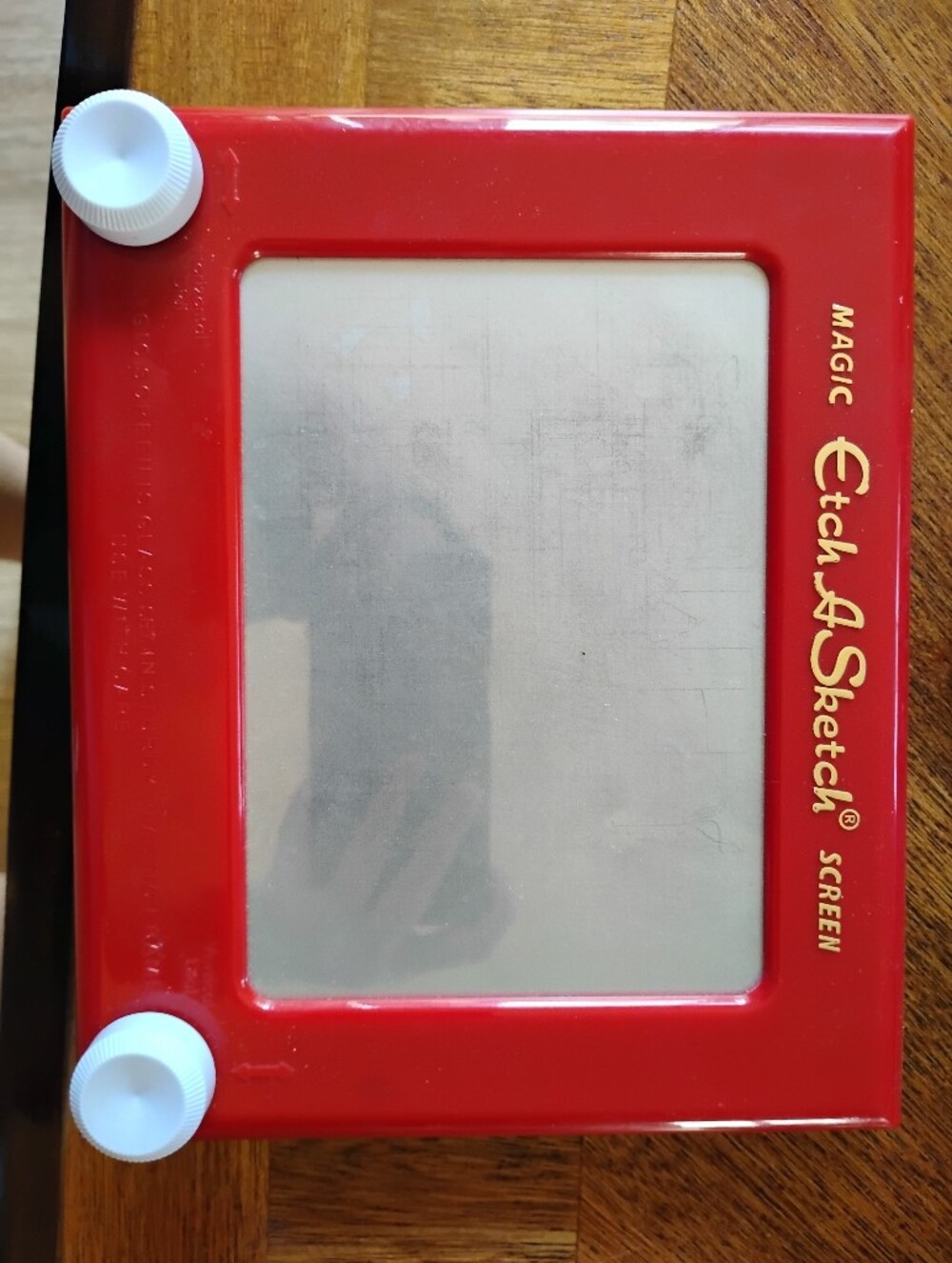 Magic Red Etch A Sketch Style Drawing Screen